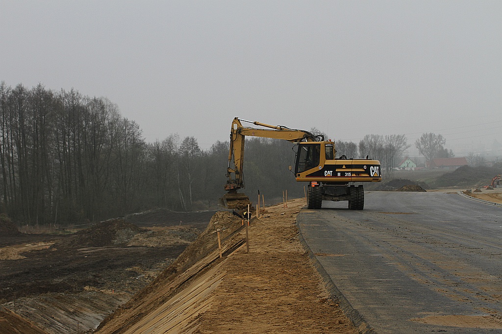 Trwa budowa drogi ekspresowej S3 od Polkowic do węzła z A4