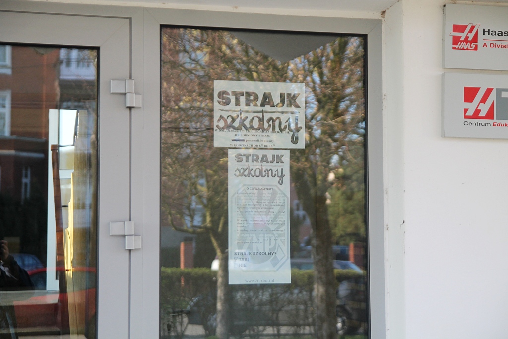 Legnickie szkoły w dzień strajku zorganizowanego przez ZNP