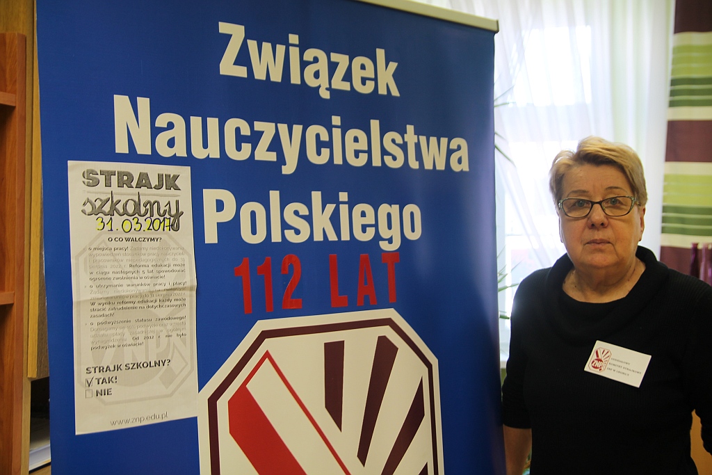 Legnickie szkoły w dzień strajku zorganizowanego przez ZNP