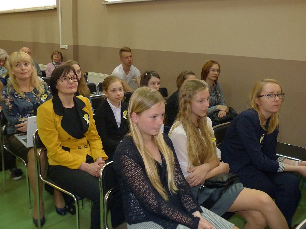 Kolejny raz uczniowie oddali hołd Świętemu Janowi Pawłowi II