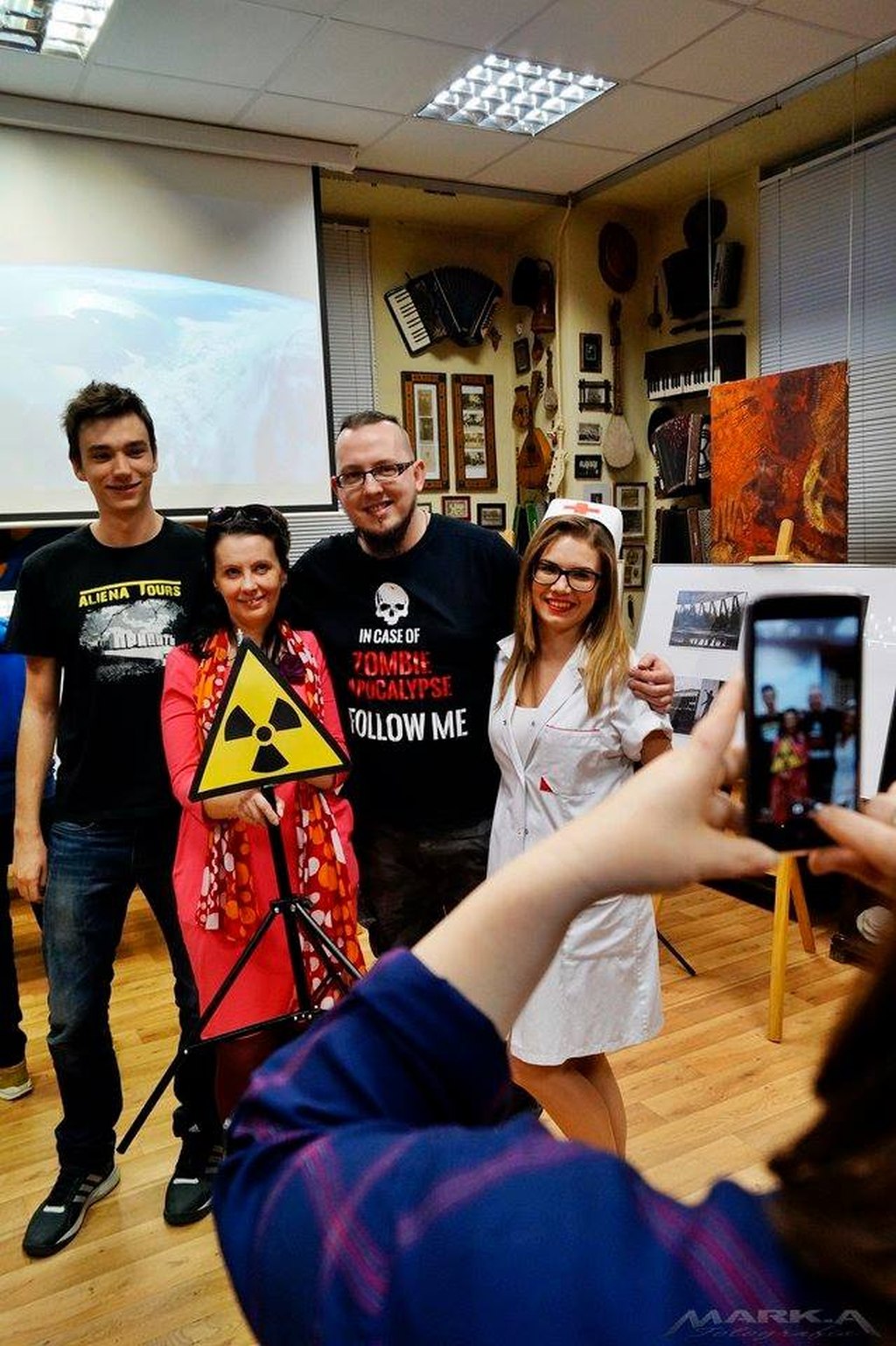 W klubie Agatka odbyło się spotkanie z podróżnikami