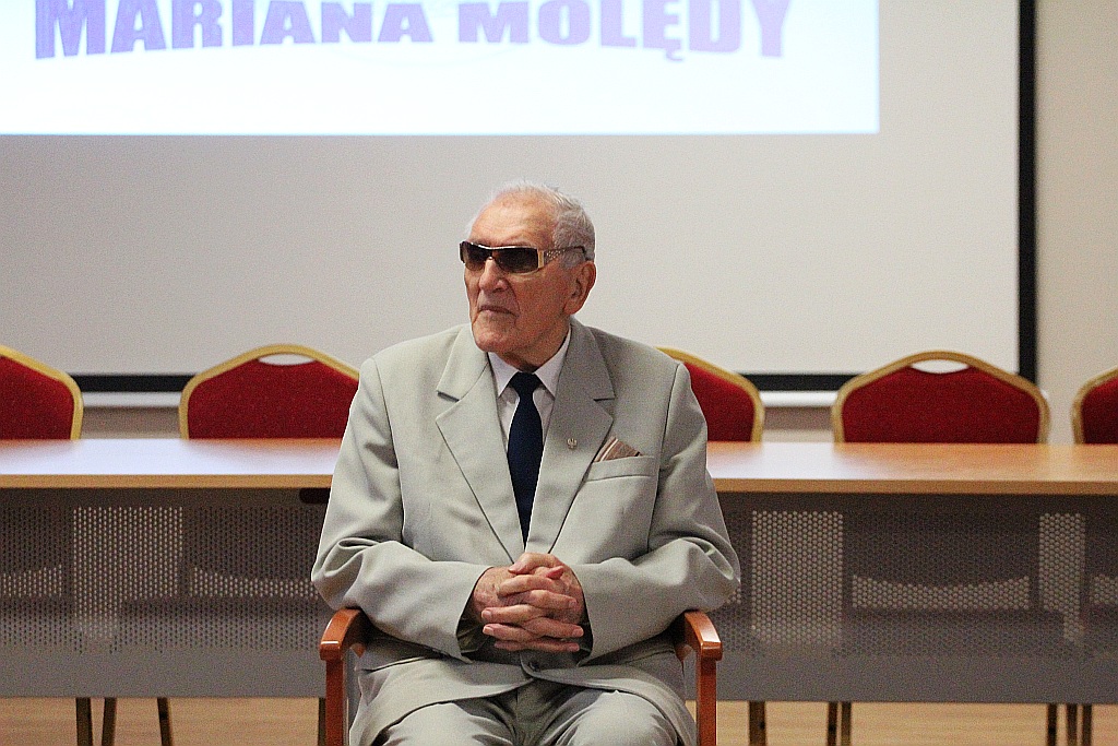 Uroczystość 95 urodzin st. ogn. w st. spoczynku Mariana Molędy