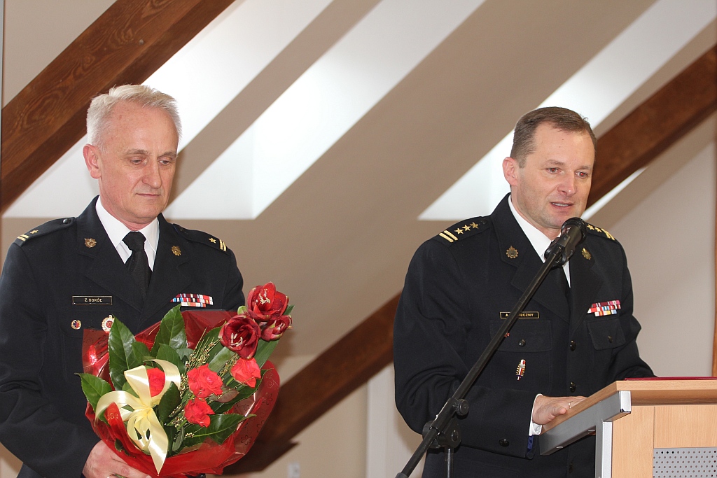 Uroczystość 95 urodzin st. ogn. w st. spoczynku Mariana Molędy