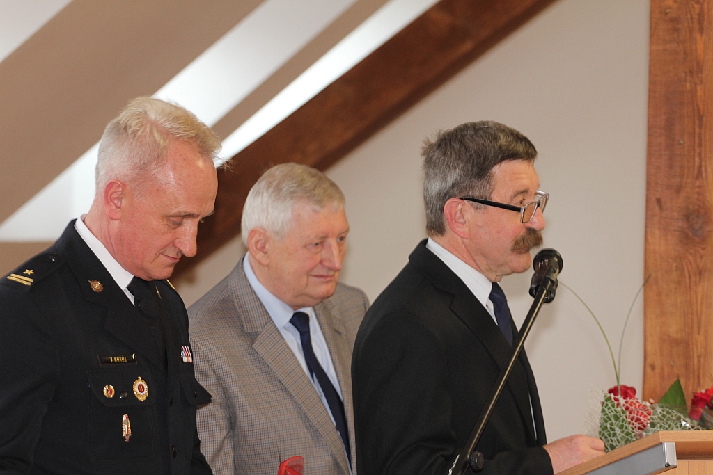 Uroczystość 95 urodzin st. ogn. w st. spoczynku Mariana Molędy