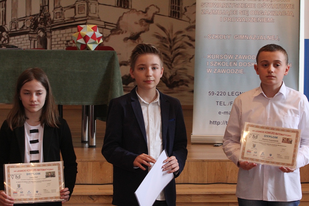 Poznaliśmy laureatów VII Legnickiego Konkursu Matematycznego