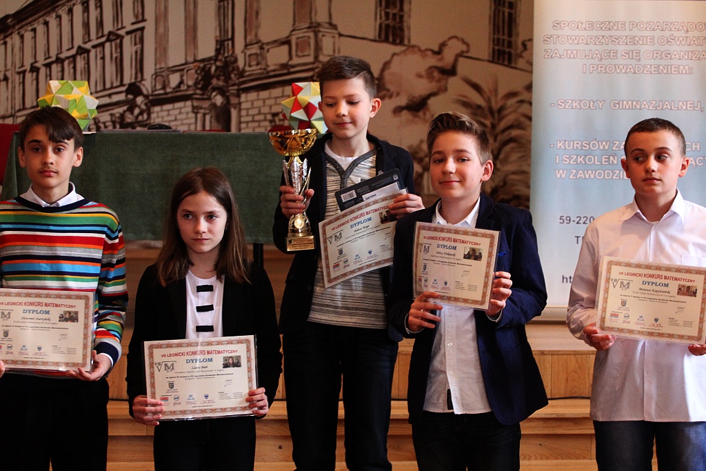Poznaliśmy laureatów VII Legnickiego Konkursu Matematycznego