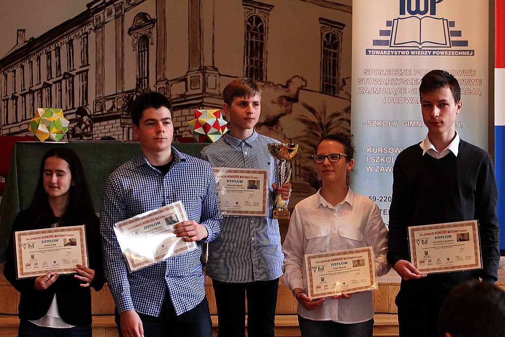Poznaliśmy laureatów VII Legnickiego Konkursu Matematycznego