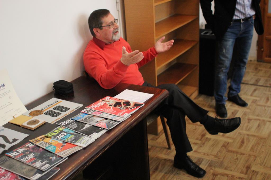Legniccy fani biegania spotkali się ze Zdzisławem Lipowskim