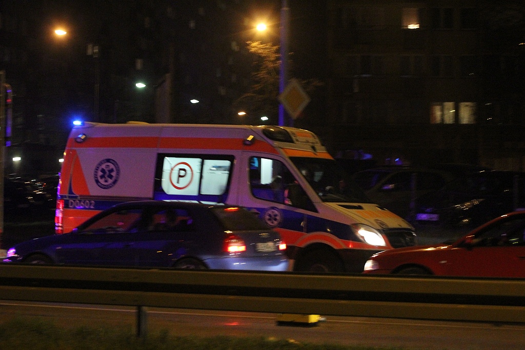 Jedna osoba została ranna w wypadku na ulicy Piłsudskiego