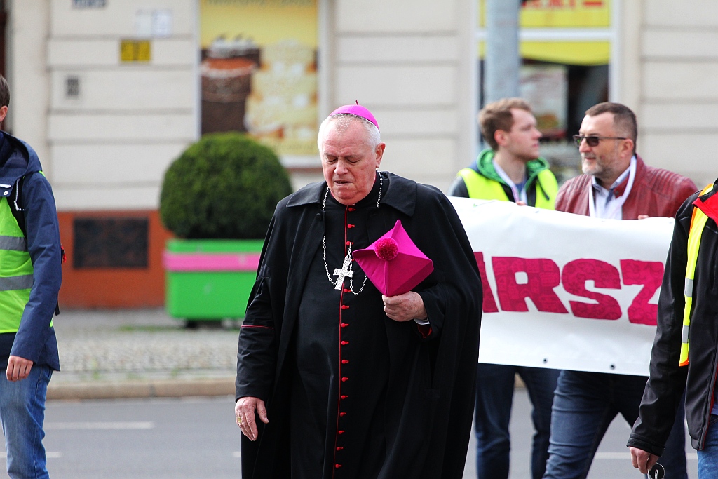Blisko 2 tys. wiernych przeszło w Marszu dla Życia i Rodziny