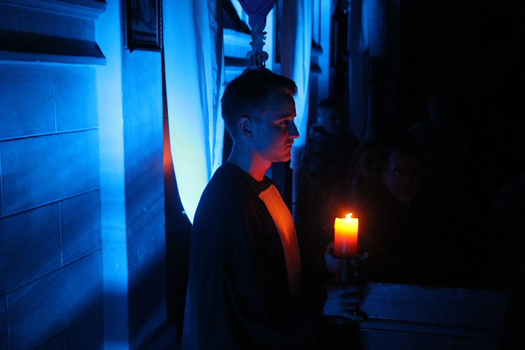 Misterium Pasyjne wystawione w kościele w Koskowicach