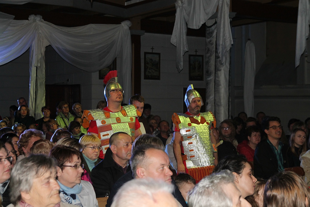Misterium Pasyjne wystawione w kościele w Koskowicach