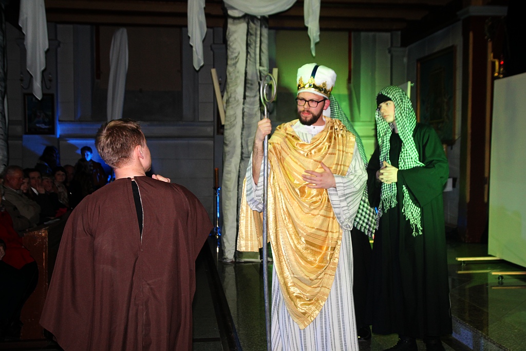 Misterium Pasyjne wystawione w kościele w Koskowicach