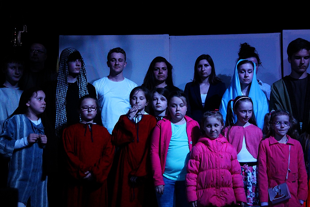 Misterium Pasyjne wystawione w kościele w Koskowicach