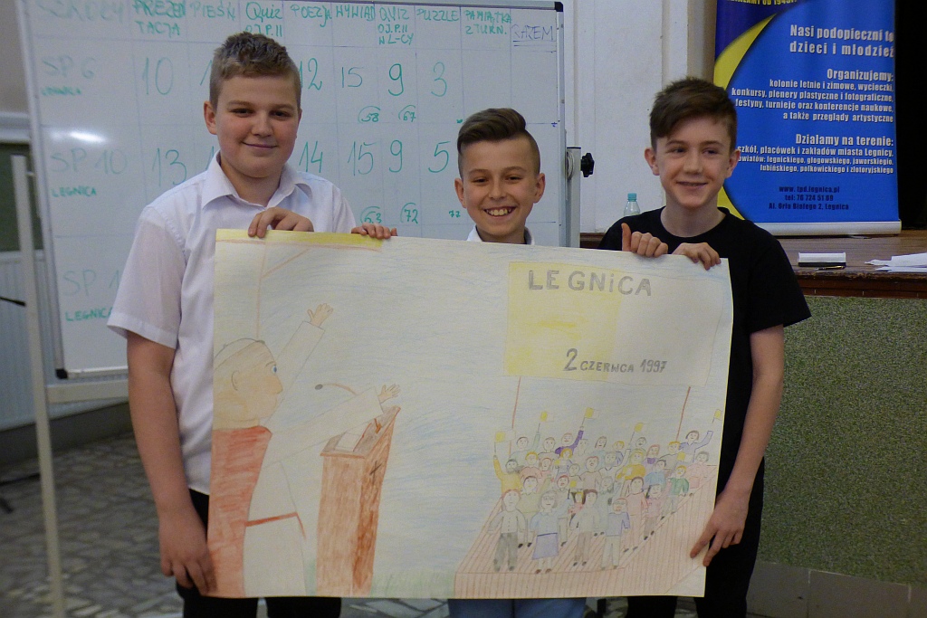 Konkurs o św. Janie Pawle II dla uczniów legnickich szkół