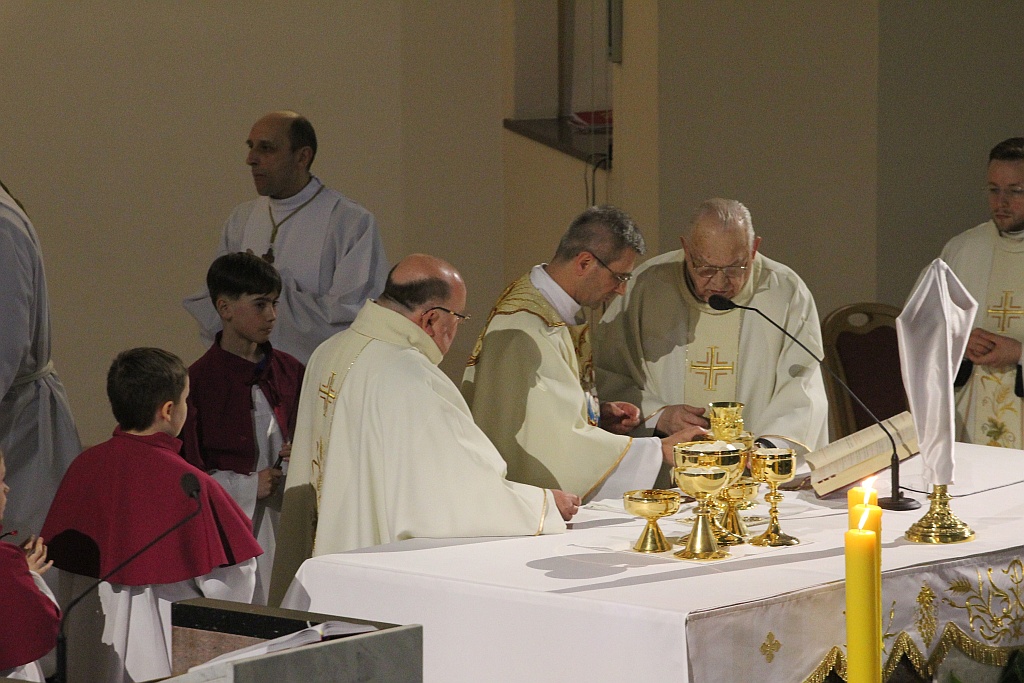 Msza Wieczerzy Pańskiej rozpoczynająca Triduum Paschalne
