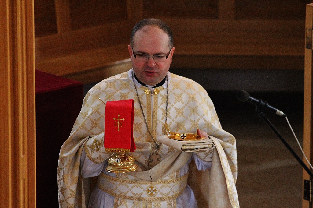 Legniccy grekokatolicy poświęcili pokarmy wielkanocne