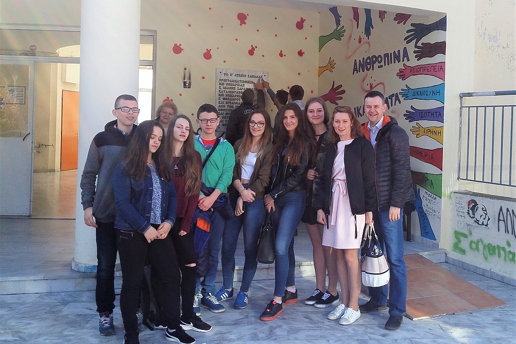 Uczniowie Gimnazjum nr 1 w projekcie europejskim Erasmus+