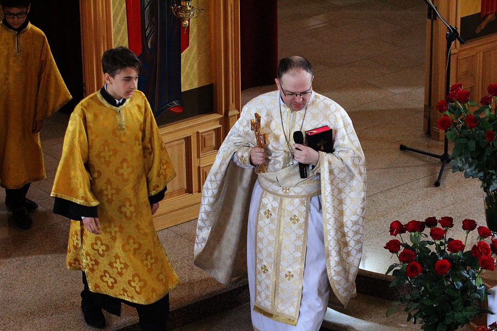 Legniccy grekokatolicy poświęcili pokarmy wielkanocne