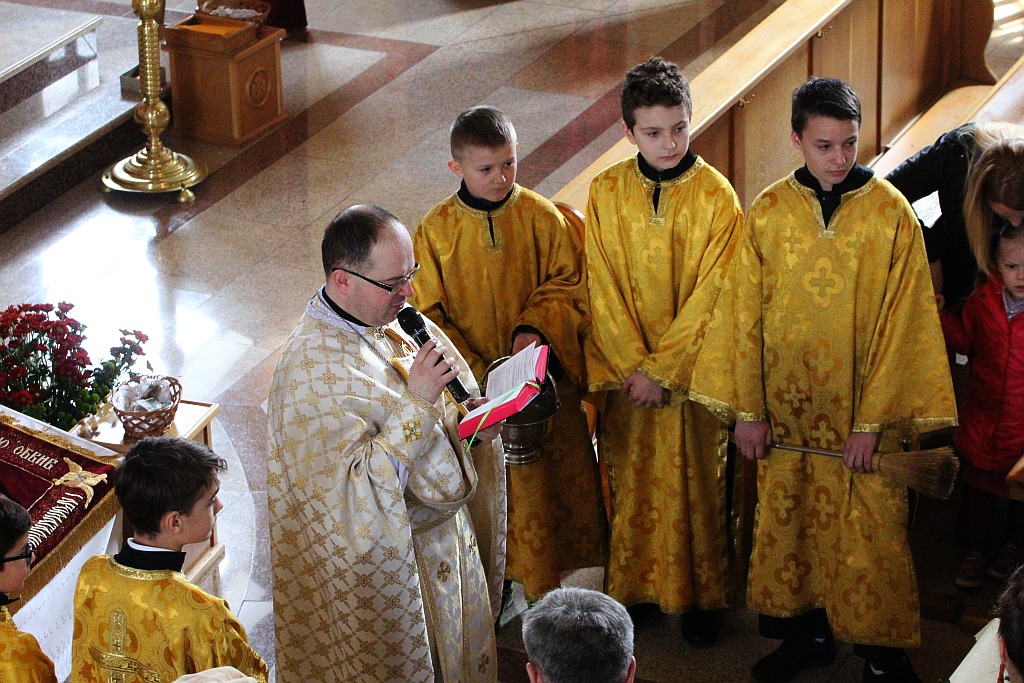 Legniccy grekokatolicy poświęcili pokarmy wielkanocne