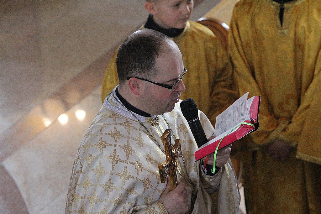 Legniccy grekokatolicy poświęcili pokarmy wielkanocne