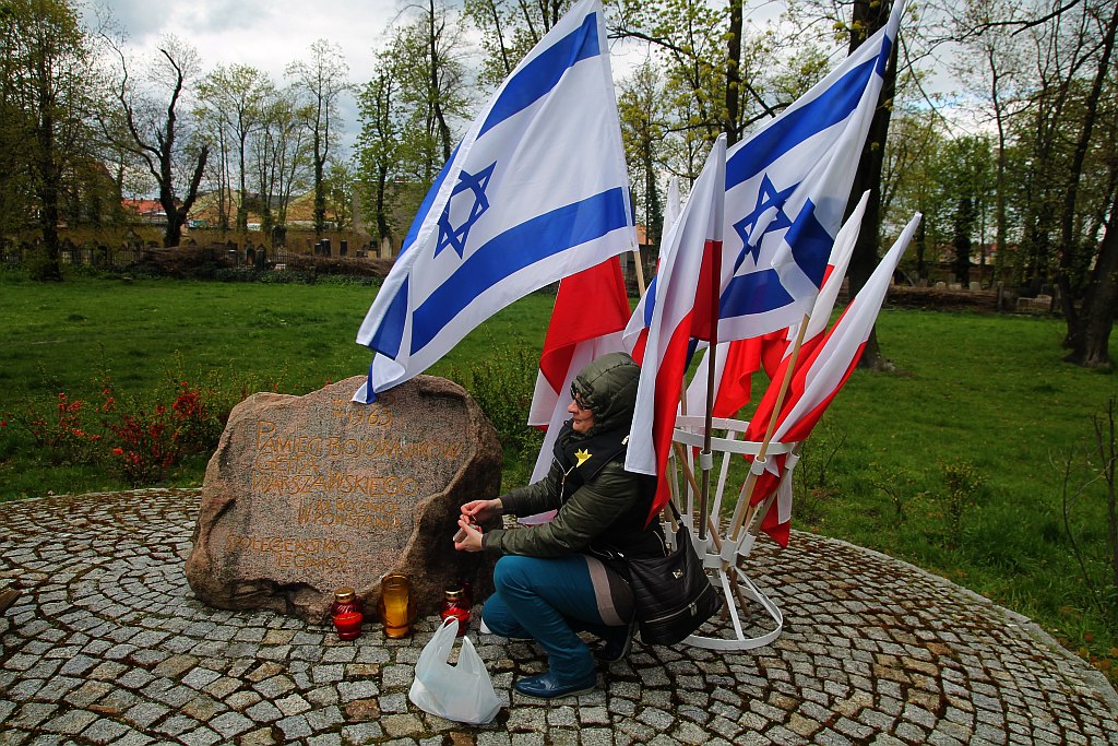 Legniczanie złożyli hołd bohaterom Getta Warszawskiego
