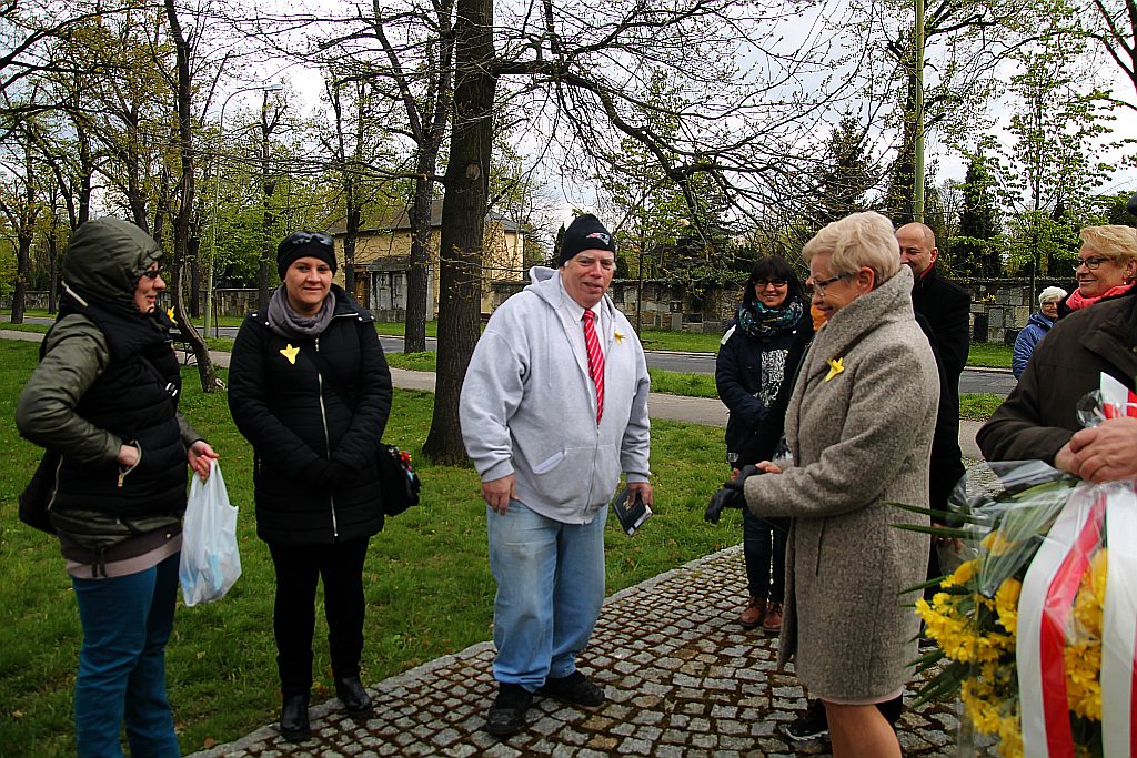 Legniczanie złożyli hołd bohaterom Getta Warszawskiego
