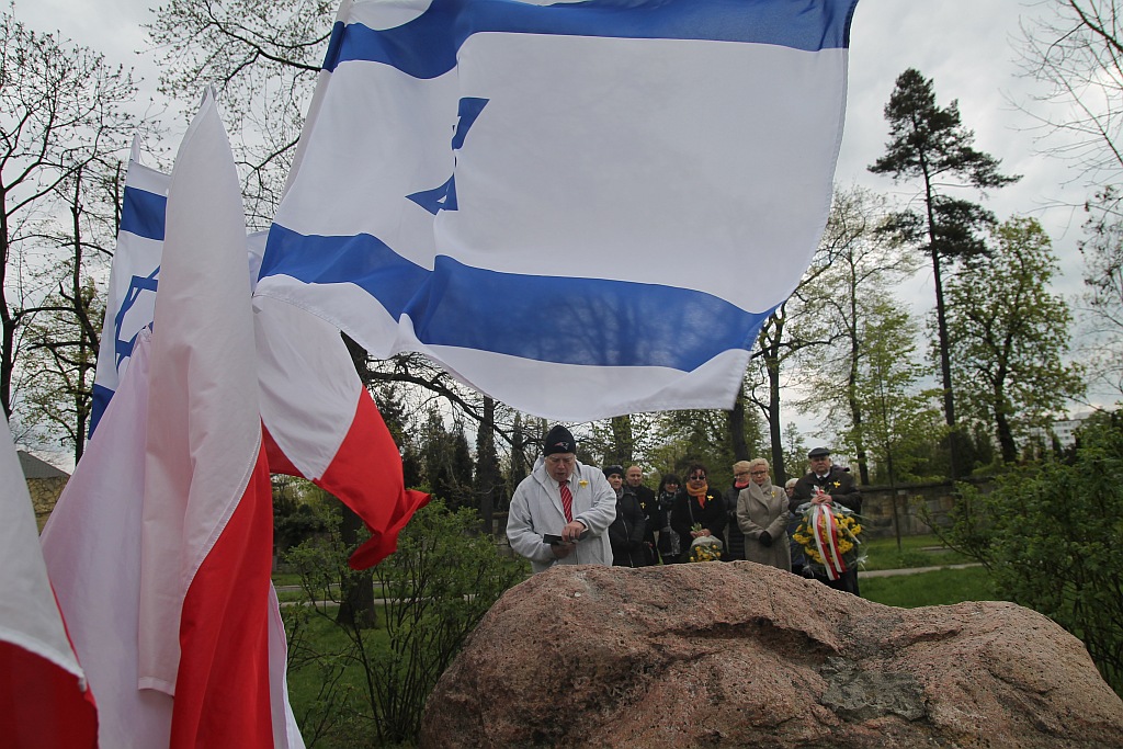 Legniczanie złożyli hołd bohaterom Getta Warszawskiego
