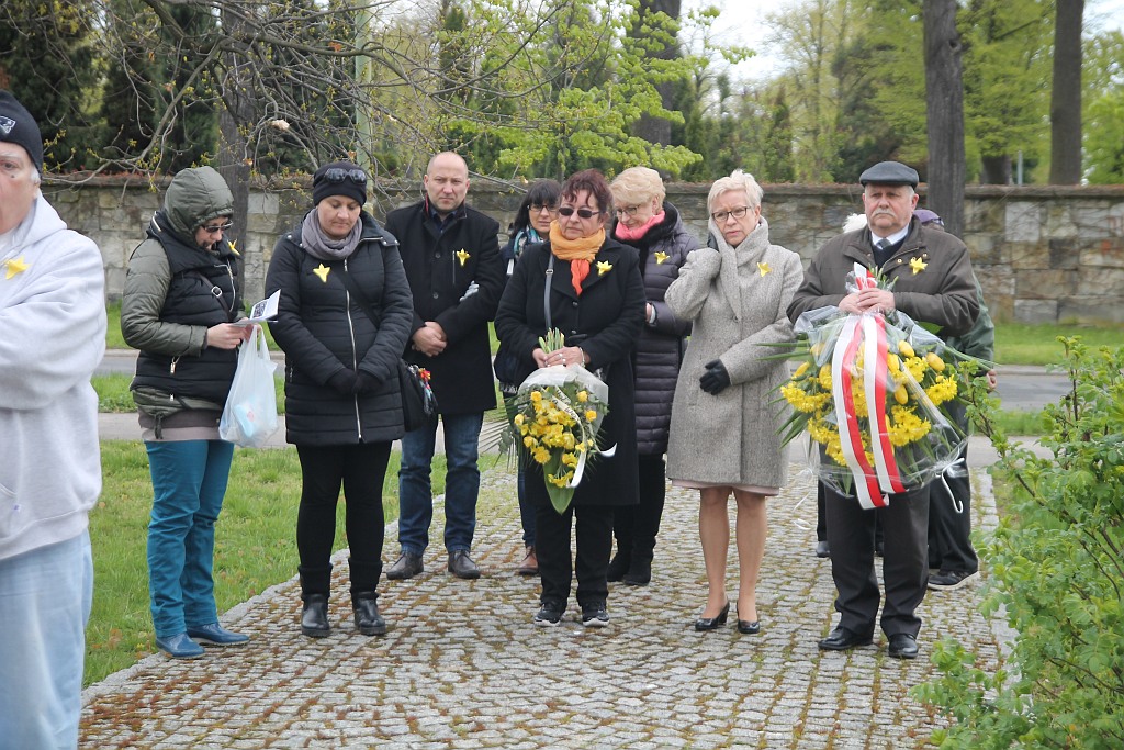 Legniczanie złożyli hołd bohaterom Getta Warszawskiego
