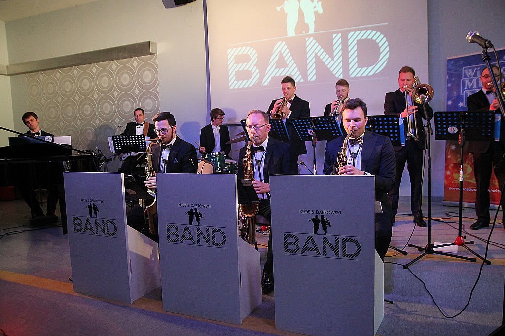 Formacja Kłos&Dąbrowski Big Band zagrała w akademiku