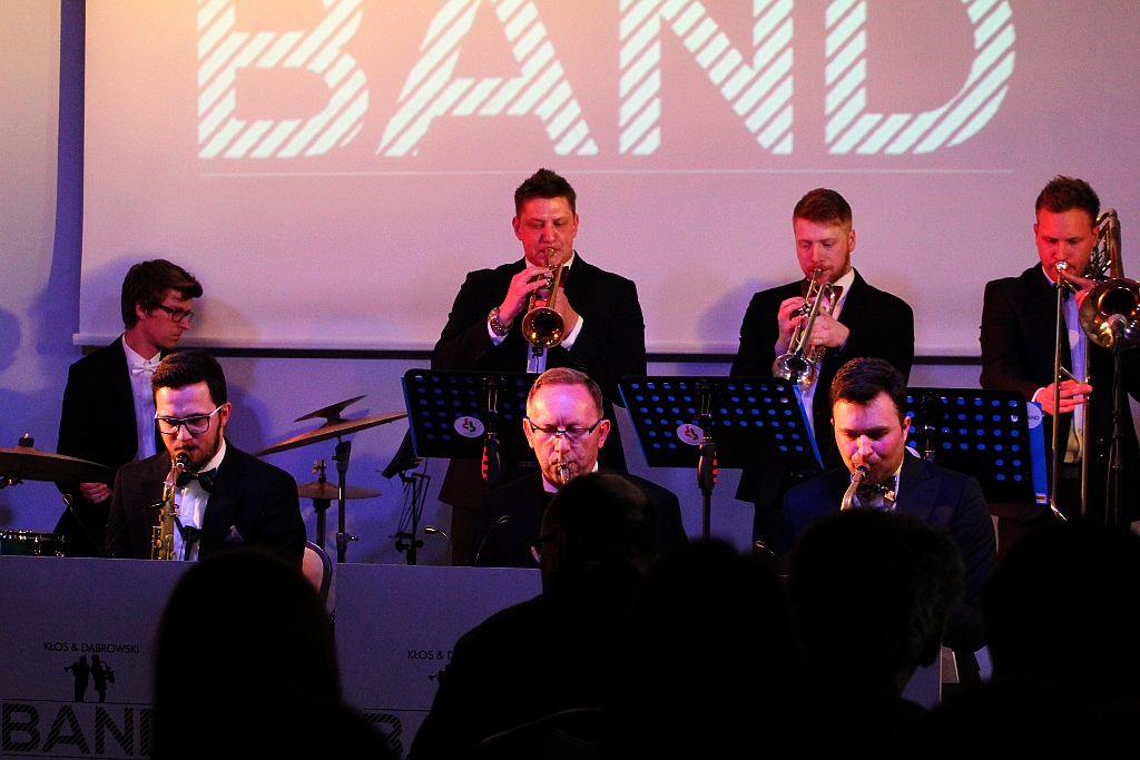 Formacja Kłos&Dąbrowski Big Band zagrała w akademiku