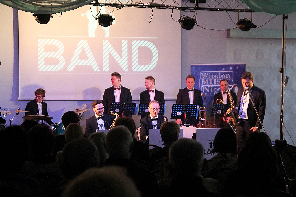 Formacja Kłos&Dąbrowski Big Band zagrała w akademiku