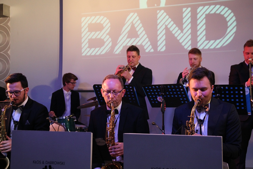 Formacja Kłos&Dąbrowski Big Band zagrała w akademiku