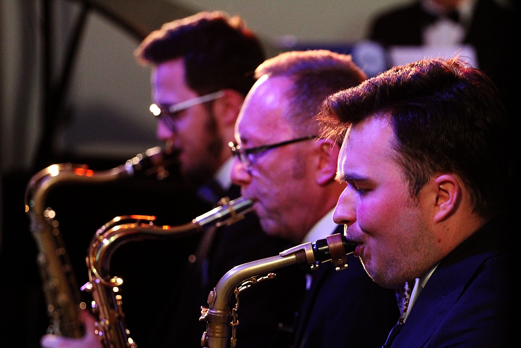 Formacja Kłos&Dąbrowski Big Band zagrała w akademiku