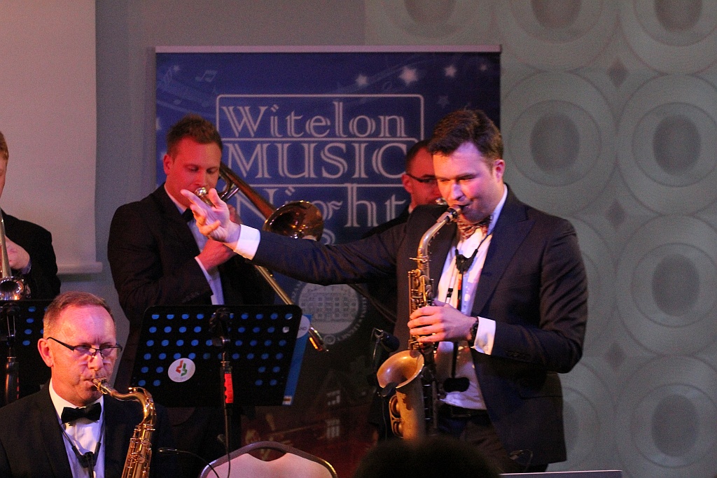 Formacja Kłos&Dąbrowski Big Band zagrała w akademiku