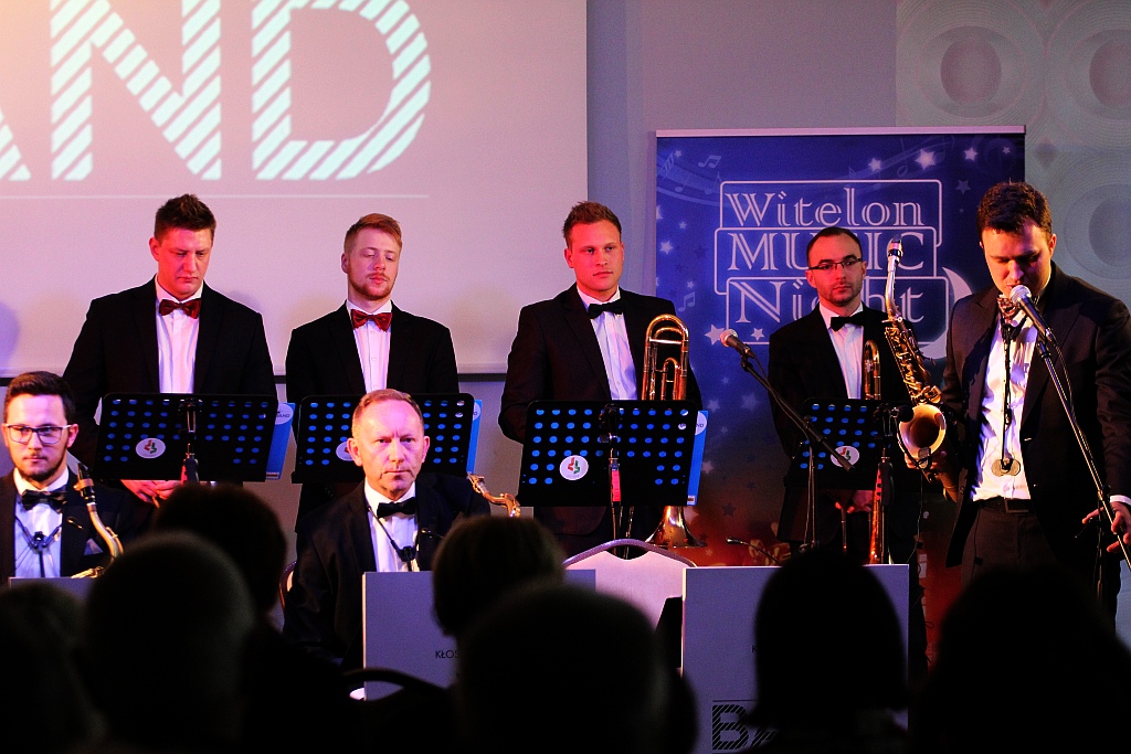 Formacja Kłos&Dąbrowski Big Band zagrała w akademiku