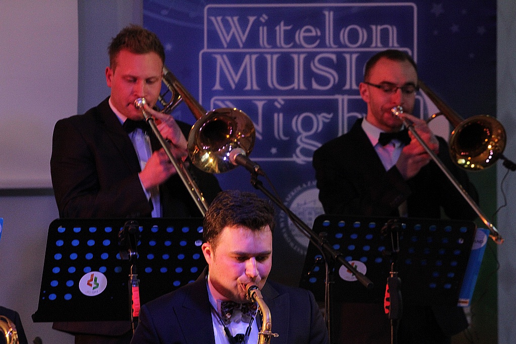 Formacja Kłos&Dąbrowski Big Band zagrała w akademiku