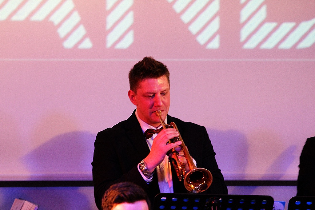 Formacja Kłos&Dąbrowski Big Band zagrała w akademiku