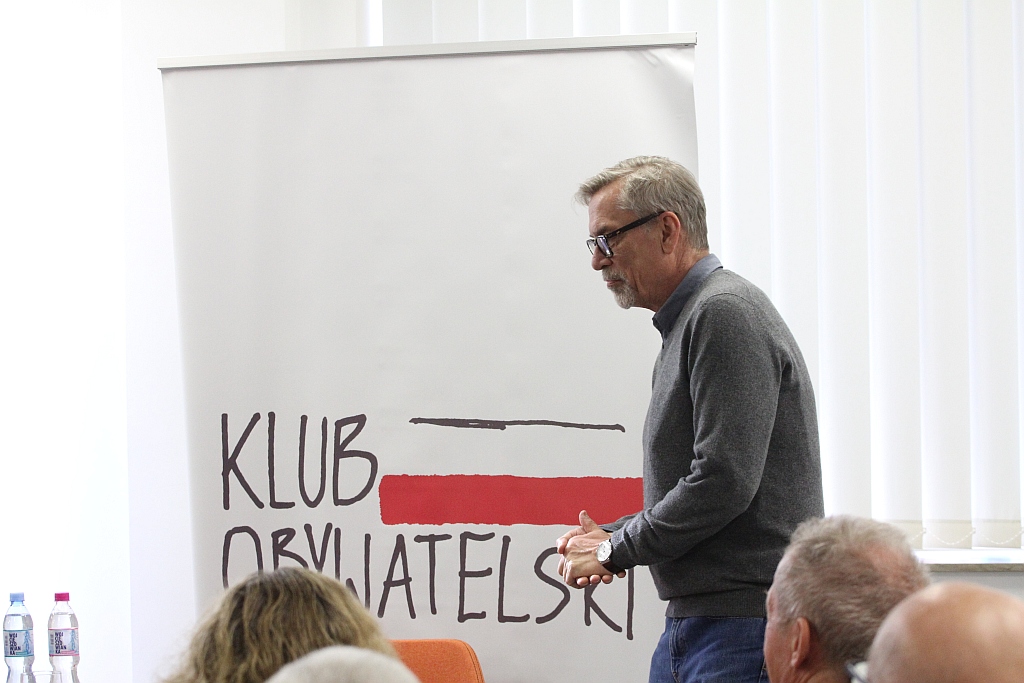 Jacek Żakowski spotkał się w Letii z mieszkańcami Legnicy