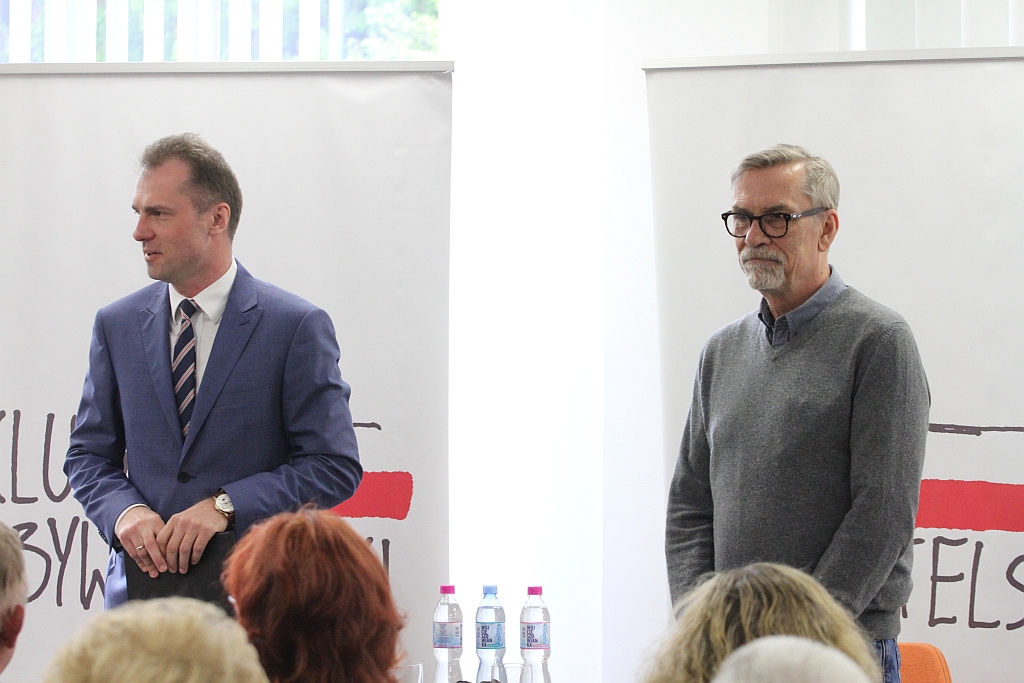 Jacek Żakowski spotkał się w Letii z mieszkańcami Legnicy