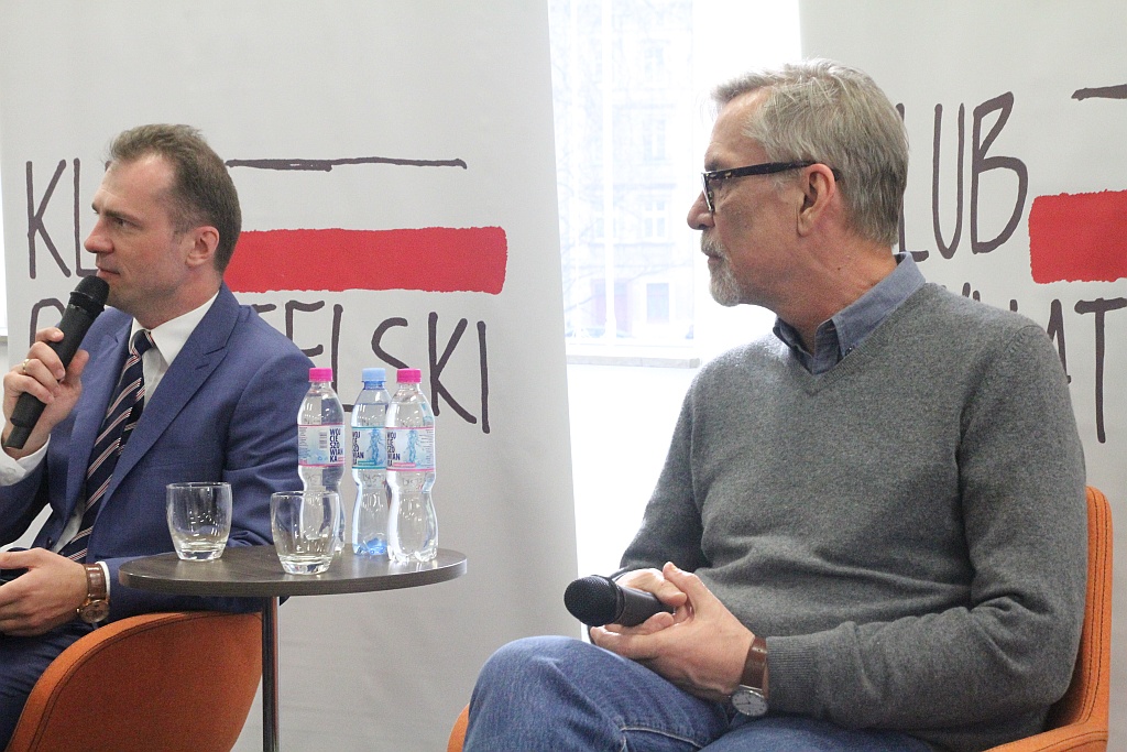 Jacek Żakowski spotkał się w Letii z mieszkańcami Legnicy