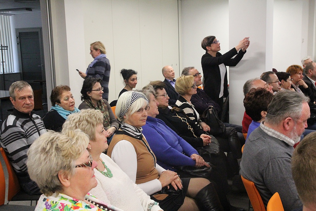 Jacek Żakowski spotkał się w Letii z mieszkańcami Legnicy