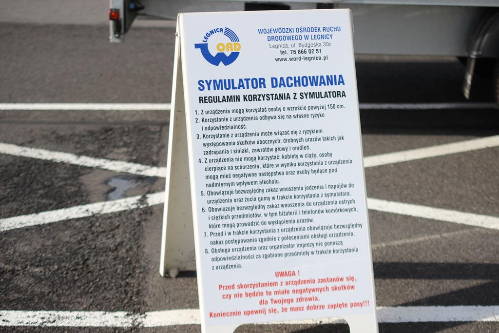 Legnicki WORD zorganizował piknik bezpieczeństwa drogowego