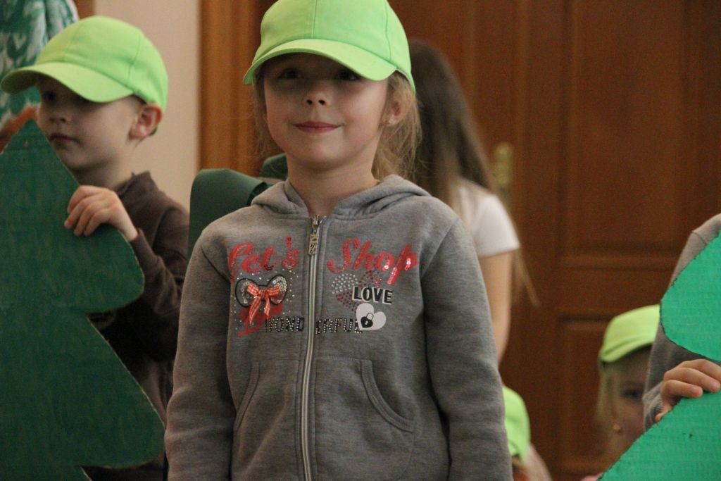 Sspotkanie przedszkolaków ze sztuką w Muzeum Miedzi