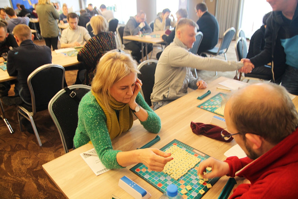 Scrabbliści grają w Hotelu Milenium o Puchar Polski cz1
