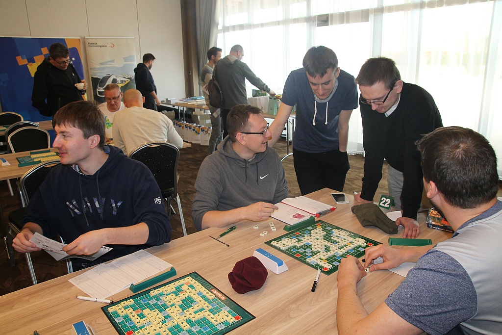 Scrabbliści grają w Hotelu Milenium o Puchar Polski cz1
