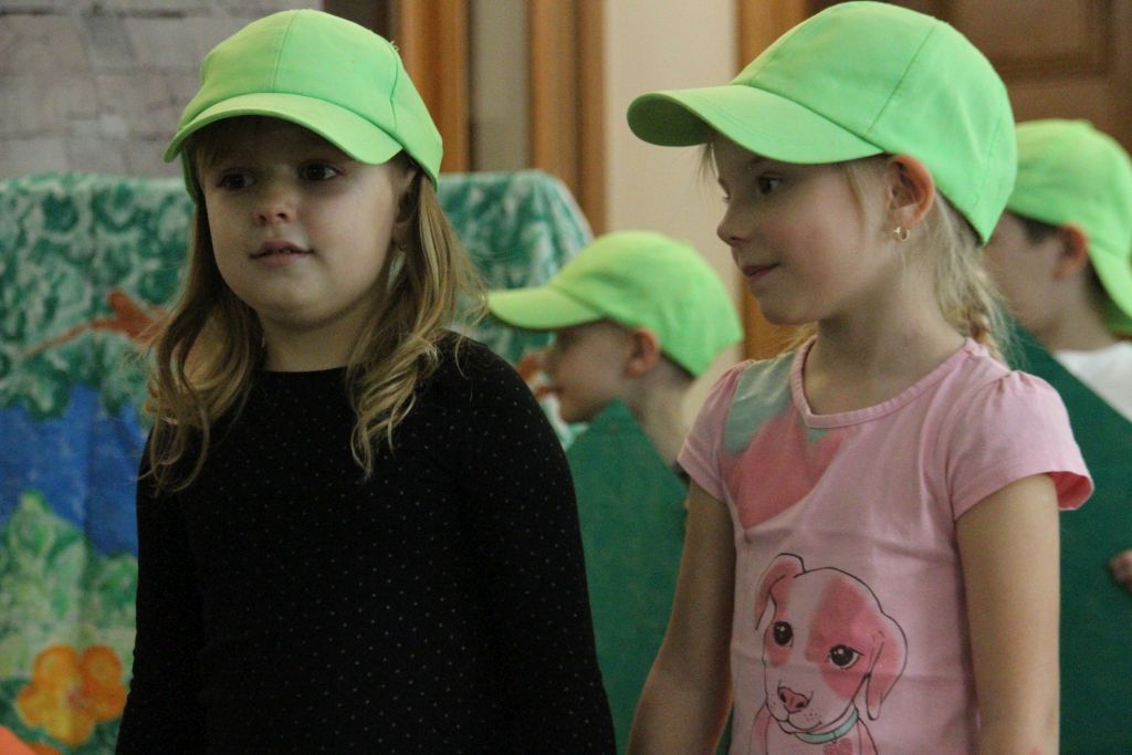 Sspotkanie przedszkolaków ze sztuką w Muzeum Miedzi