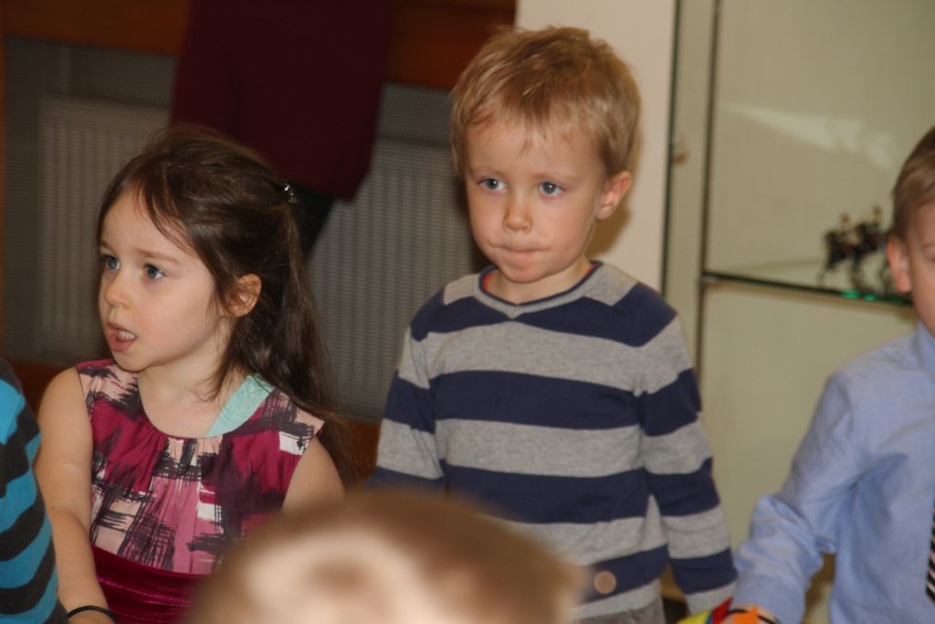 Sspotkanie przedszkolaków ze sztuką w Muzeum Miedzi