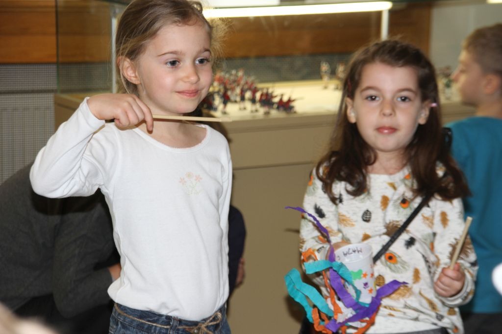 Sspotkanie przedszkolaków ze sztuką w Muzeum Miedzi