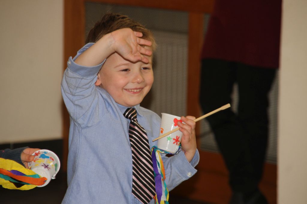 Sspotkanie przedszkolaków ze sztuką w Muzeum Miedzi